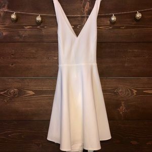 White Lulu’s Skater Dress